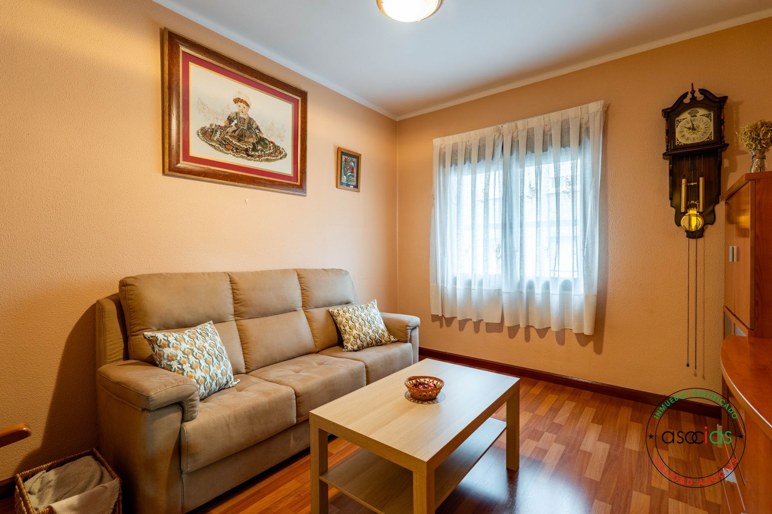 Living room of Flat for sale in Gijón 