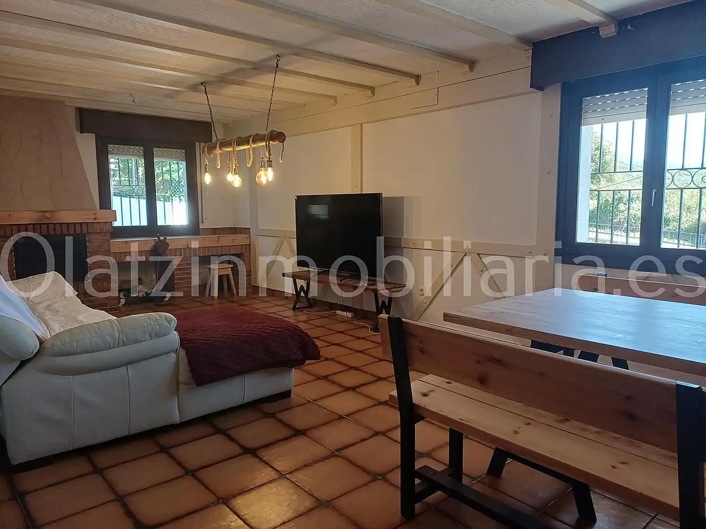 Living room of Houses for sale in Valle de Mena  with Heating, Terrace and Storage room