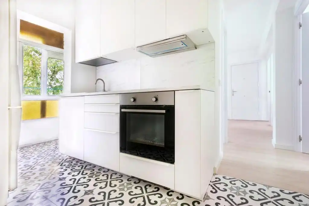 Kitchen of Flat for sale in Madrid  with Heating and Furnished