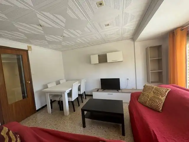 Sala de estar de Piso de alquiler en Alcoy / Alcoi con Calefacción, Terraza y Amueblado