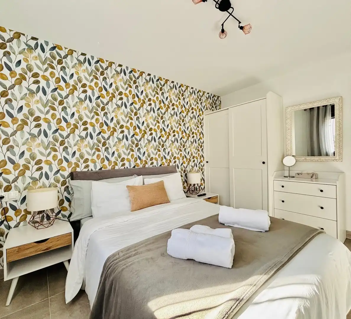 Schlafzimmer von Wohnung zur Miete in Villa de Otura mit Klimaanlage und Möbliert