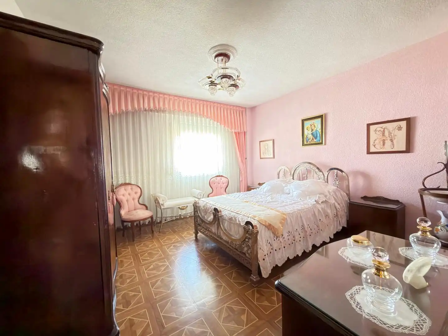 Bedroom of Flat for sale in Madrid  with Terrace