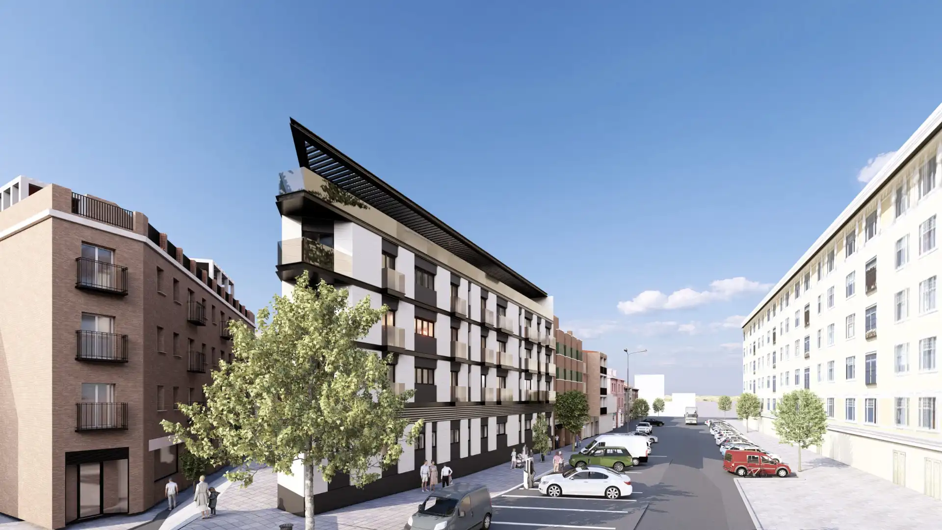 Neubau-Wohnung mit Aufzug zum Verkauf in Calle de Leganés 9, imagen 7