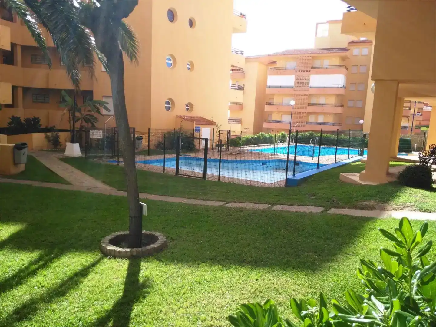 Piscina de Pis de lloguer en Almonte amb Jardí privat, Piscina i Moblat