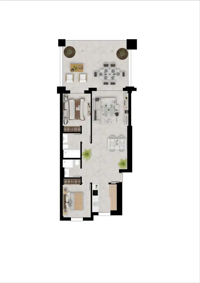 Appartement compact à vendre à Chullera, imagen 27