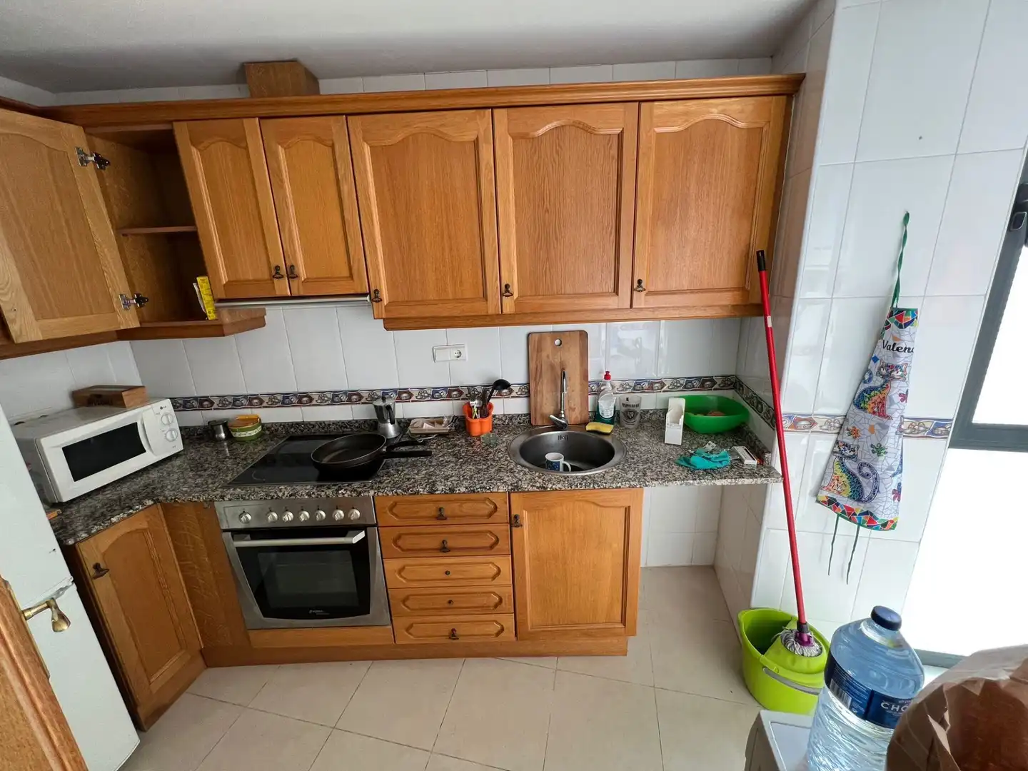 Küche von Wohnung zur Miete in Onda mit Klimaanlage, Terrasse und Abstellraum