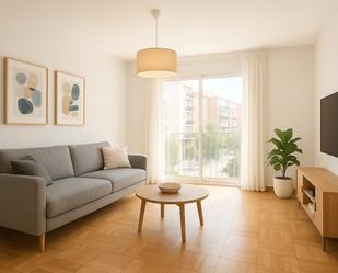 Sala d'estar de Pis en venda en  Madrid Capital