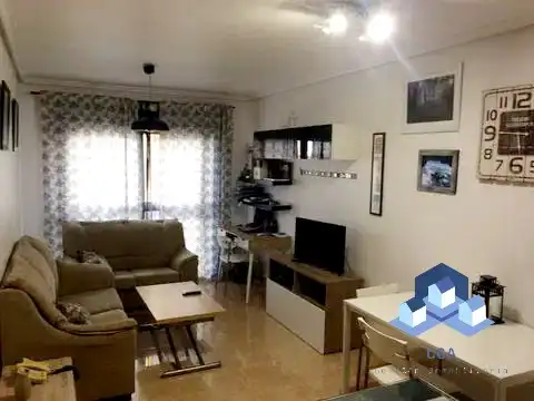 Living room of Apartments for sale in Lorca  with Air Conditioner, Heating and Furnished