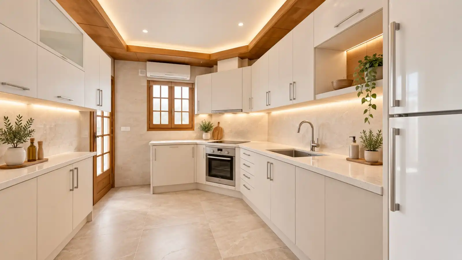 Cocina de Piso en venta en Sabadell con Aire acondicionado, Calefacción y Terraza