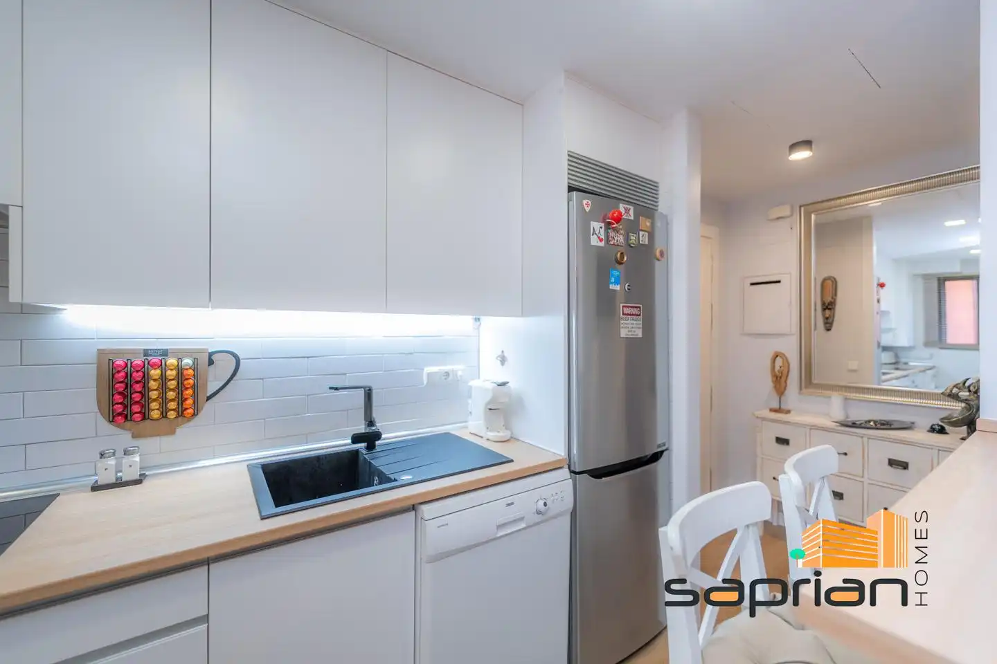 Cocina de Piso en venta en Alcalá de Henares con Aire acondicionado, Calefacción y Jardín privado