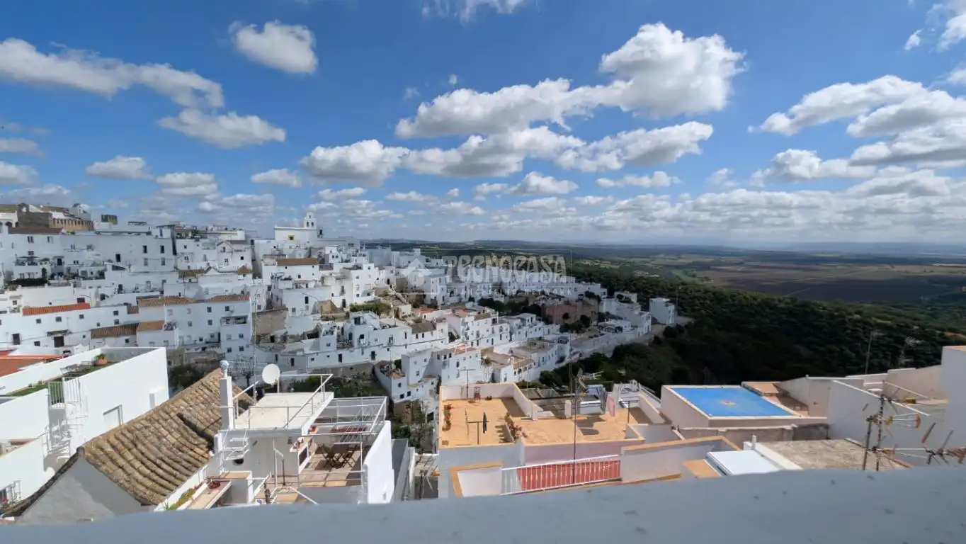 Vista exterior de Casa adosada en venta en Vejer de la Frontera