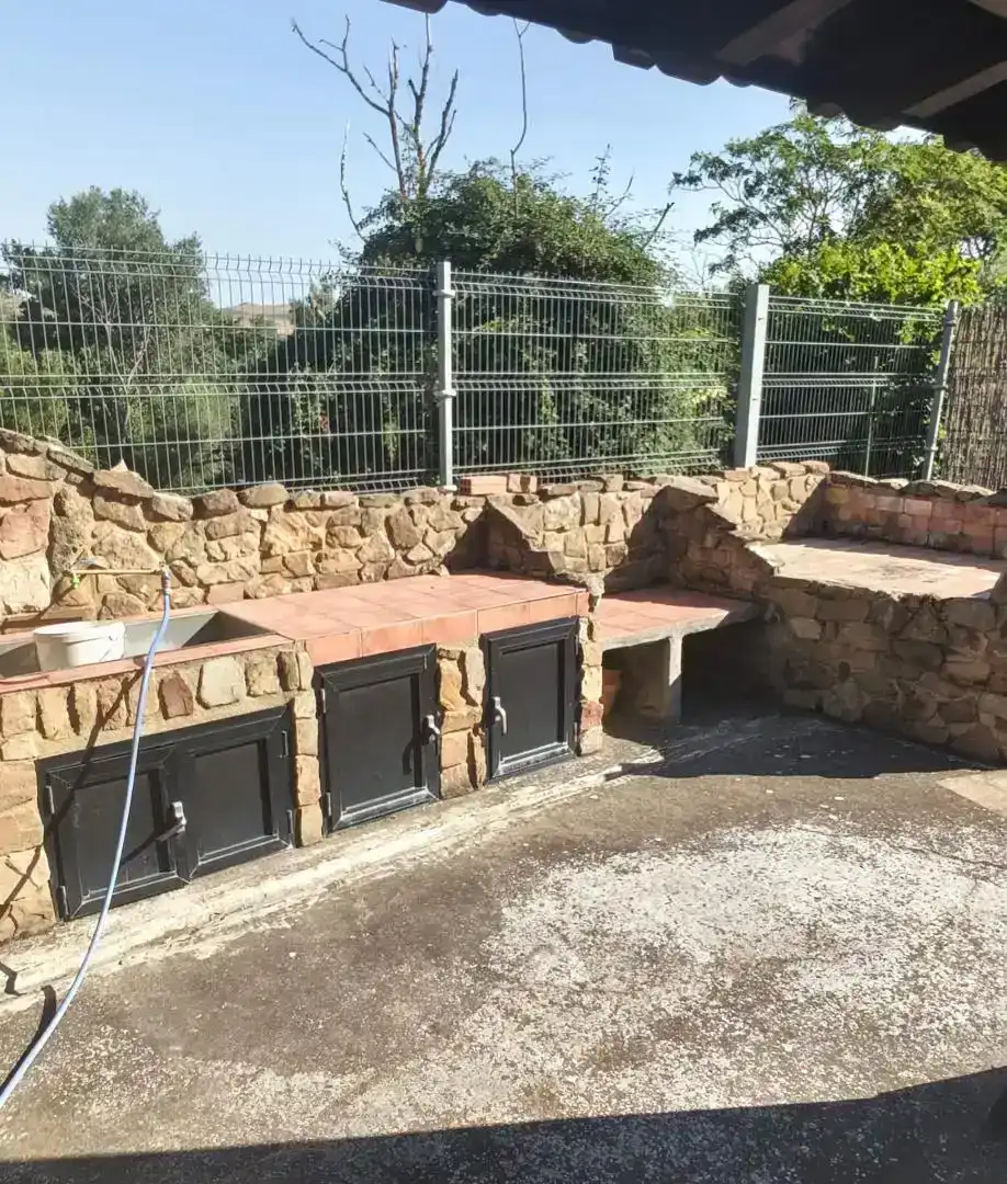 Terraza de Finca rústica en venta en Andosilla con Aire acondicionado, Jardín privado y Trastero