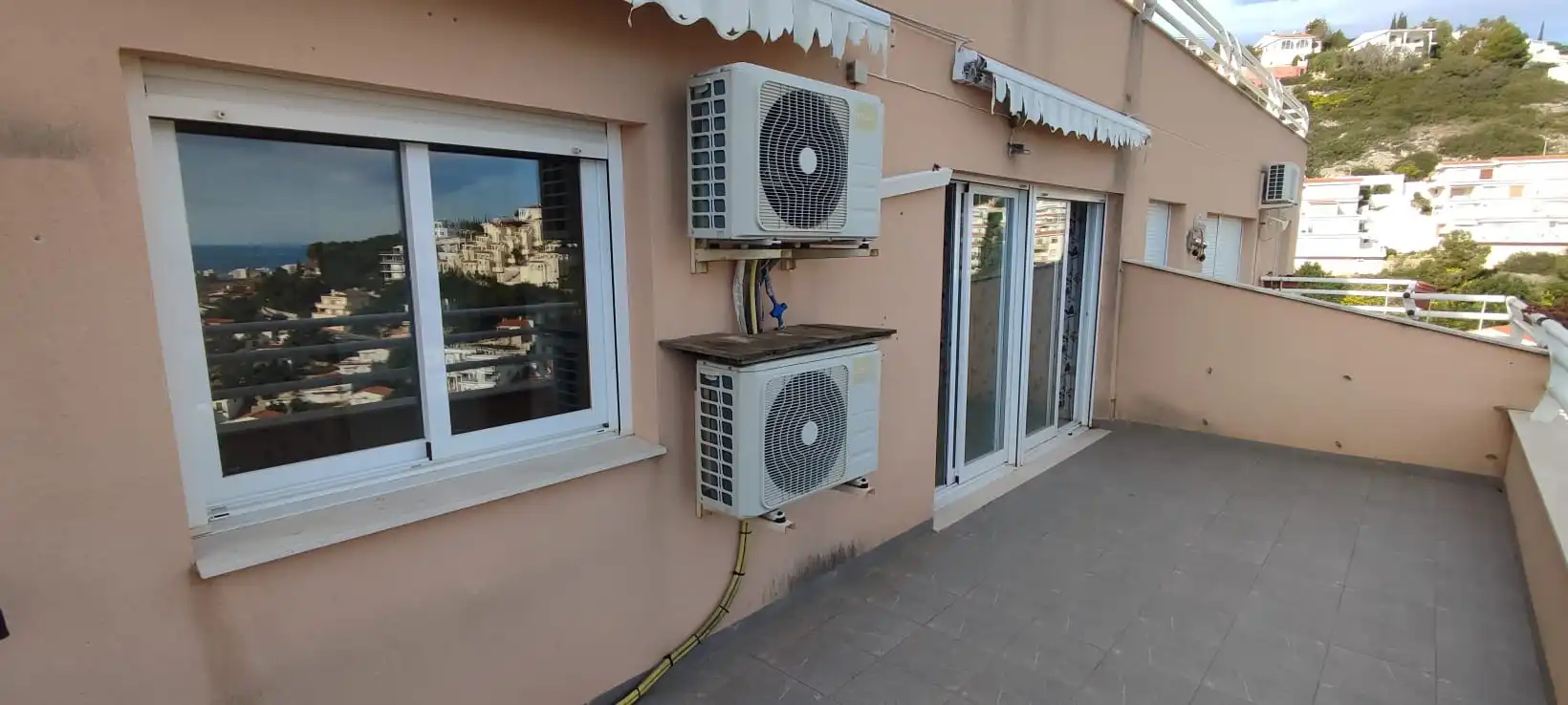 Terraza de Apartamento en venta en Peñíscola / Peníscola con Aire acondicionado, Terraza y Alarma