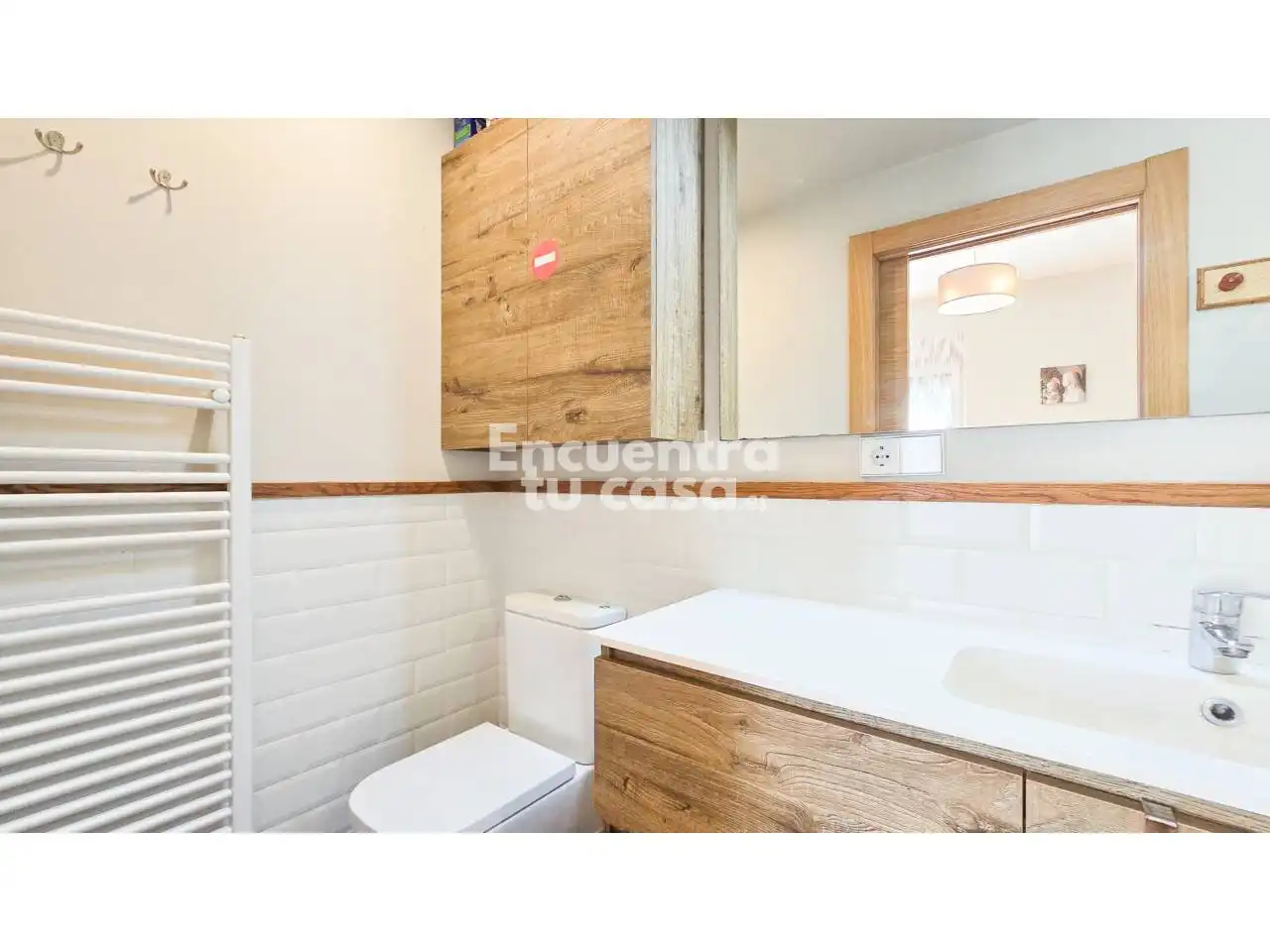 Baño de Casa o chalet en venta en Puente la Reina / Gares con Aire acondicionado, Calefacción y Parquet