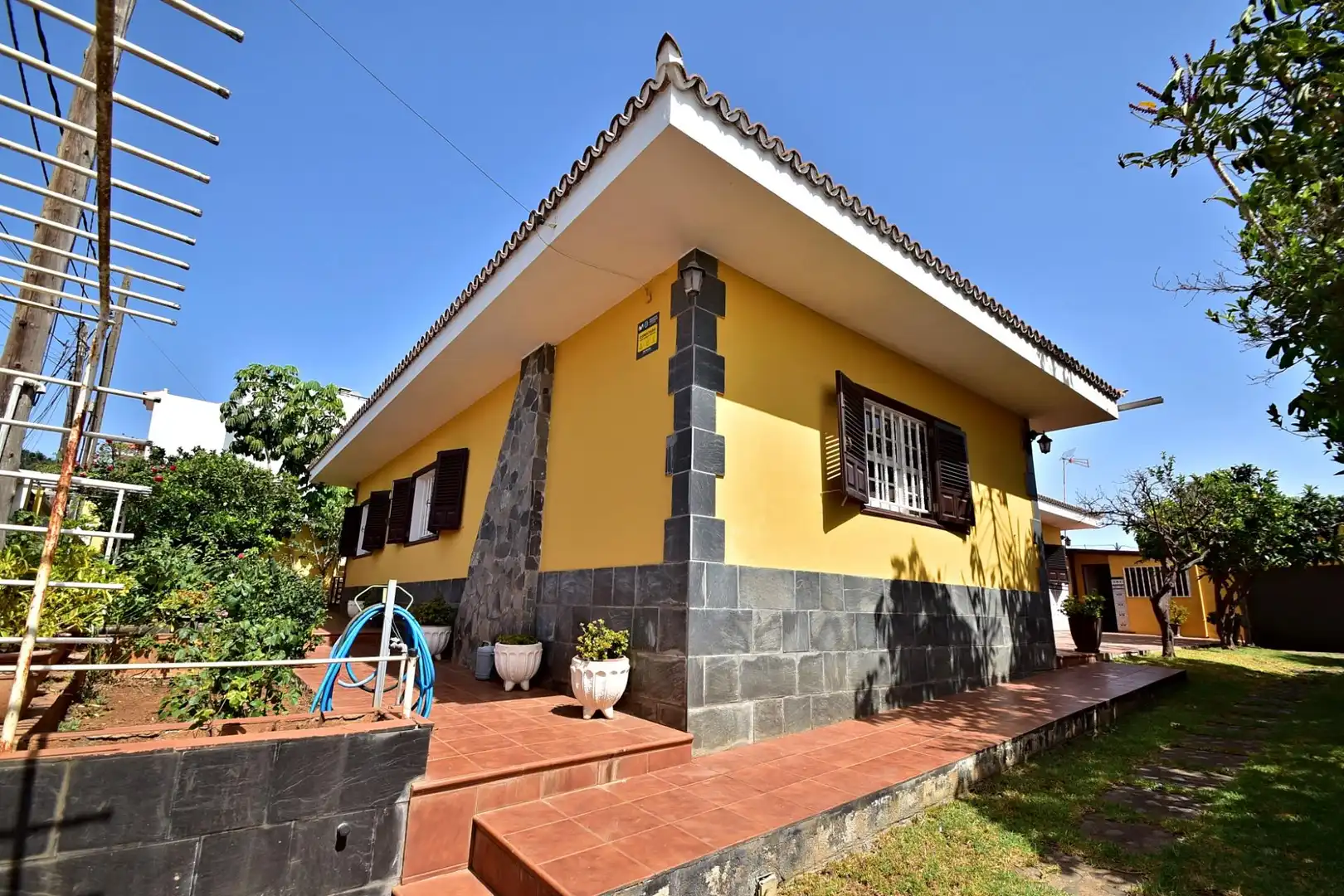 Vista exterior de Casa o chalet en venta en San Cristóbal de la Laguna con Jardín privado, Terraza y Trastero