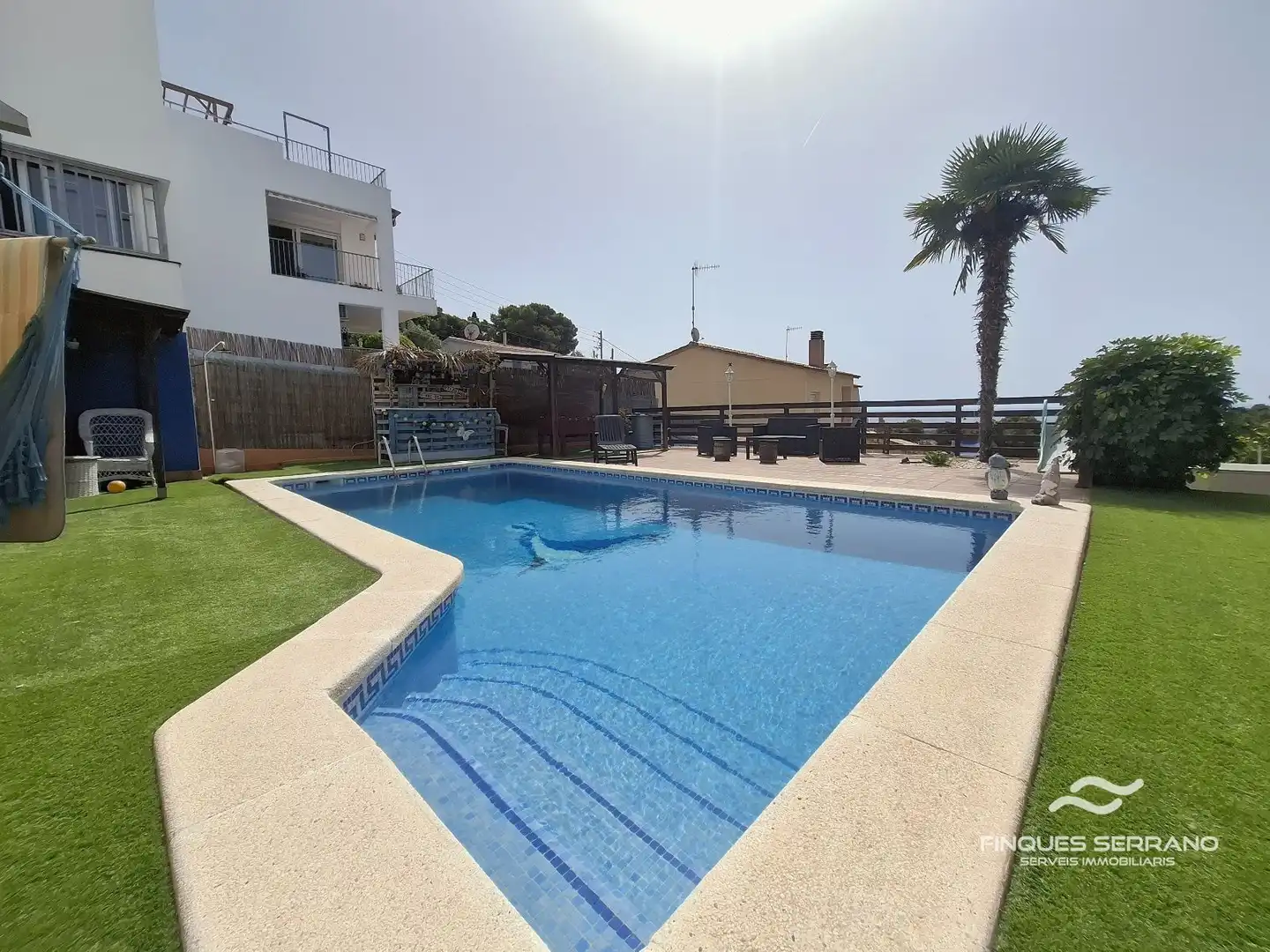 Piscina de Casa adosada en venda en Calafell amb Aire condicionat, Calefacció i Piscina