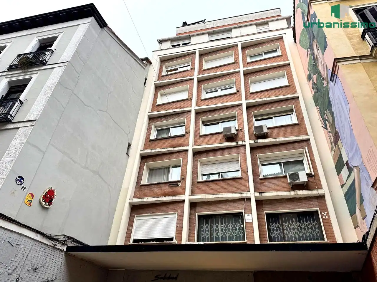 Vista exterior de Apartamento en venta en Madrid con Aire acondicionado, Calefacción y Amueblado