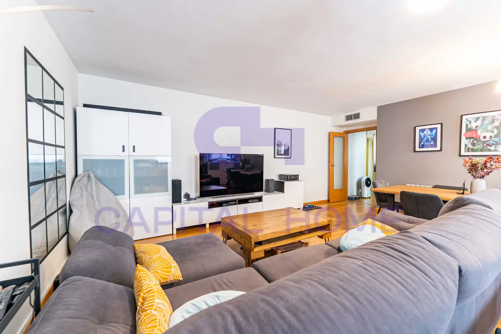 Sala de estar de Piso en venta en Móstoles con Aire acondicionado, Calefacción y Trastero