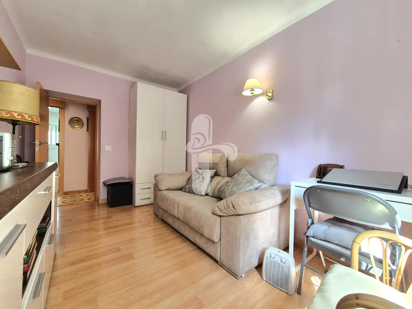 Sala de estar de Piso en venta en Barcelona con Aire acondicionado, Calefacción y Balcón
