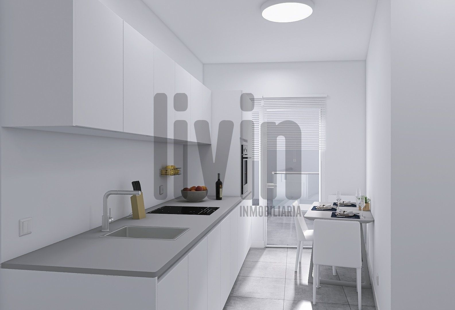 Kitchen of Flat for sale in  Jaén Capital  with Air Conditioner, Heating and Storage room