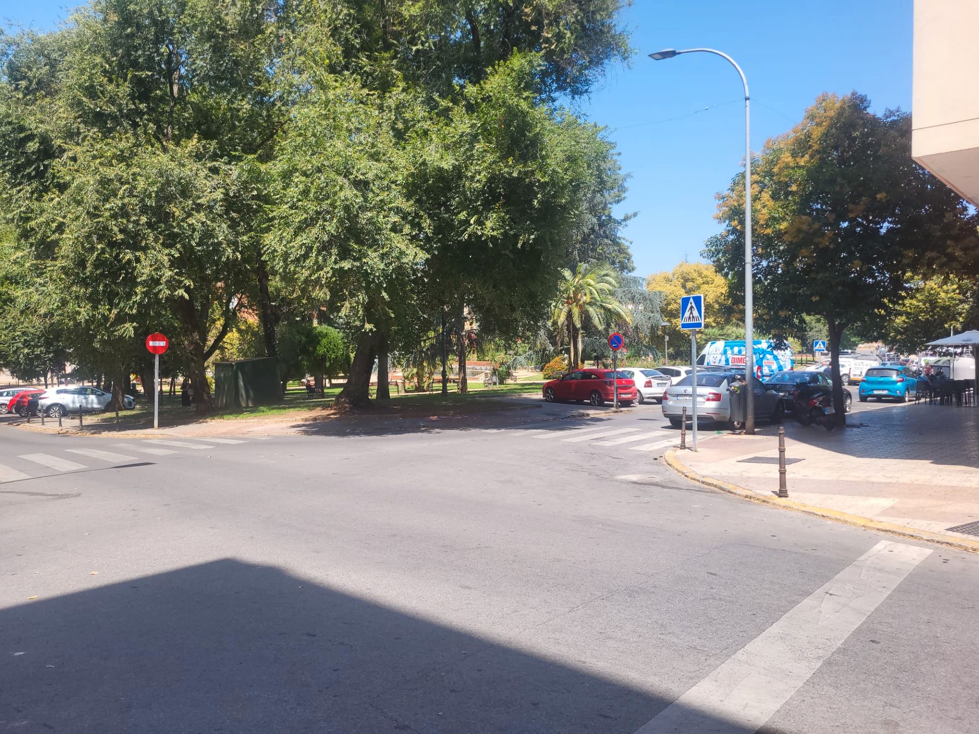 Exterior view of Flat to rent in Badajoz Capital  with Air Conditioner, Heating and Storage room