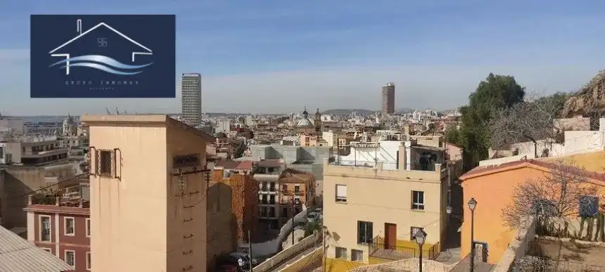 Exterior view of Houses for sale in Alicante / Alacant  with Air Conditioner, Terrace and Storage room