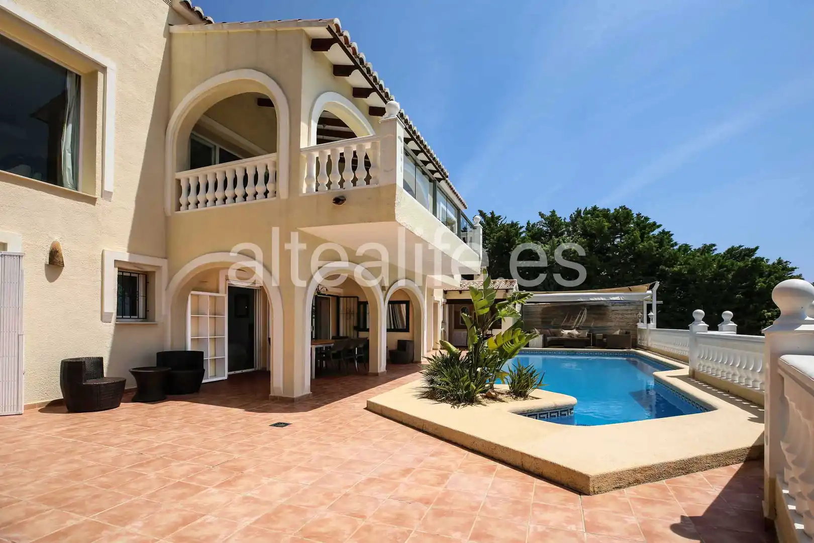 Exterior view of Houses for sale in Altea  with Air Conditioner, Heating and Private garden