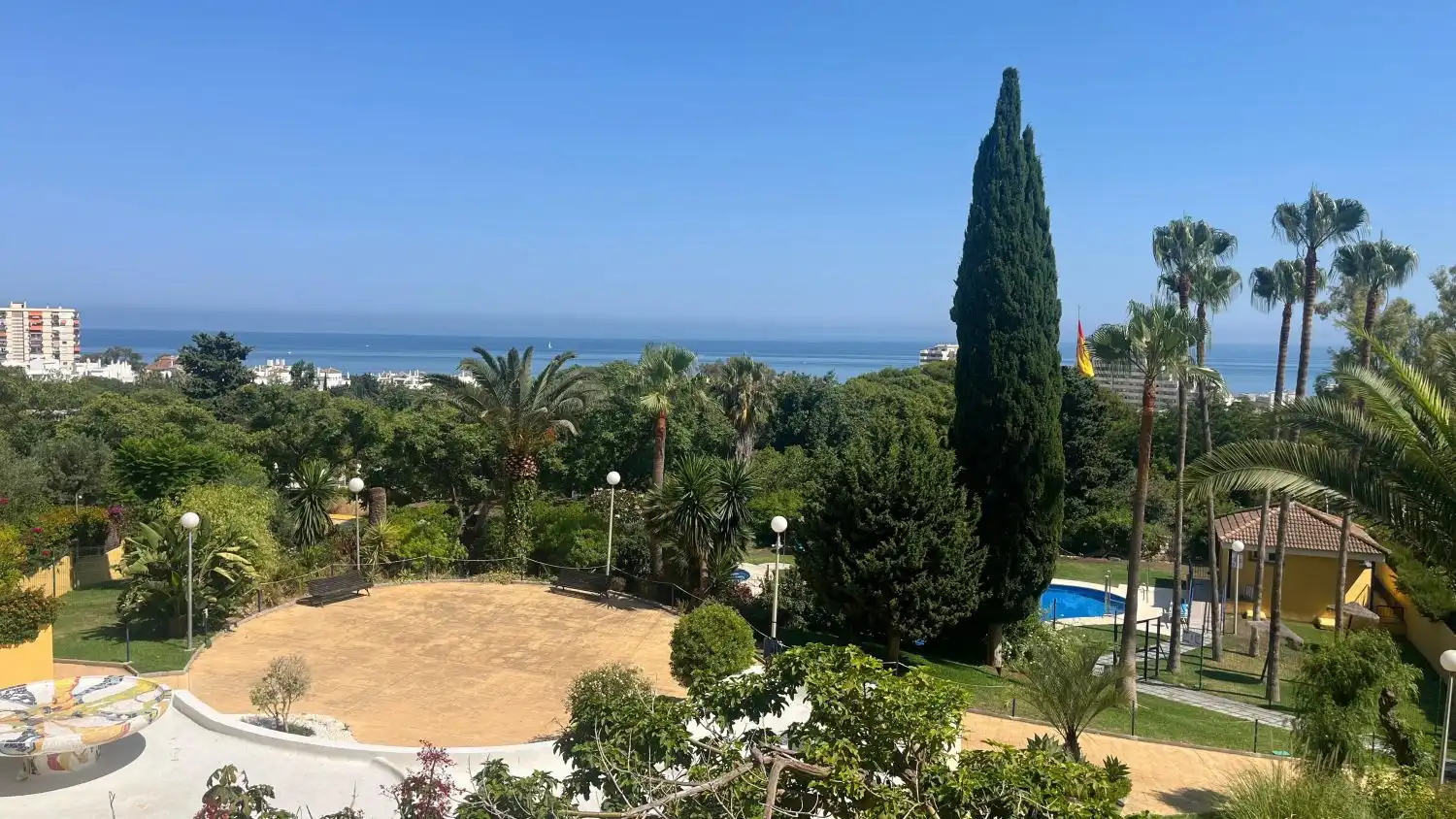 Jardín de Apartamento en venta en Benalmádena con Aire acondicionado, Calefacción y Terraza
