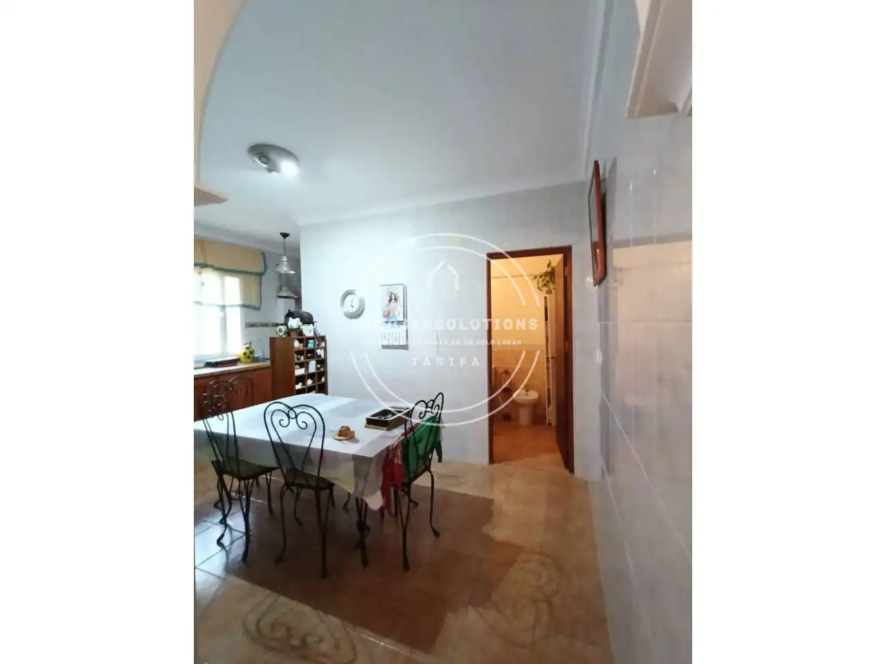 Menjador de Casa o xalet en venda en La Línea de la Concepción amb Aire condicionat, Jardí privat i Terrassa