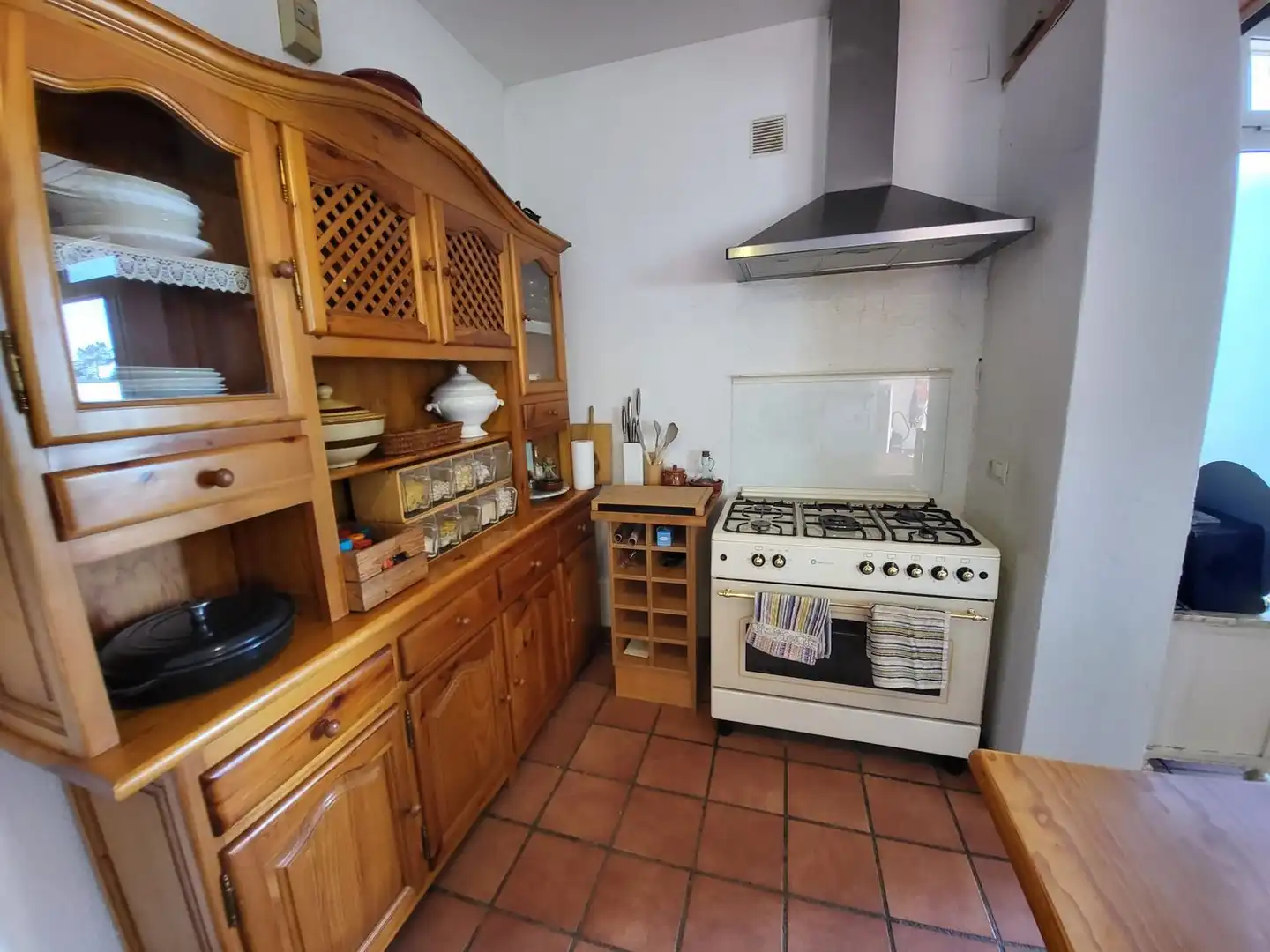 Cuina de Casa o xalet en venda en Vidreres amb Jardí privat, Terrassa i Balcó