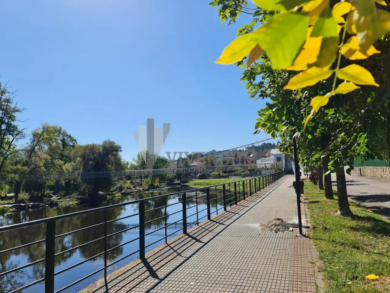 Vista exterior de Casa o chalet en venta en Leiro con Jardín privado
