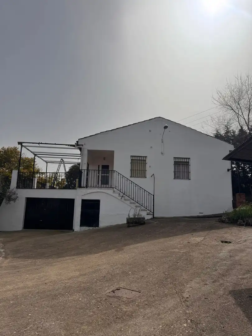 Vista exterior de Casa o xalet en venda en Mérida amb Aire condicionat, Calefacció i Jardí privat