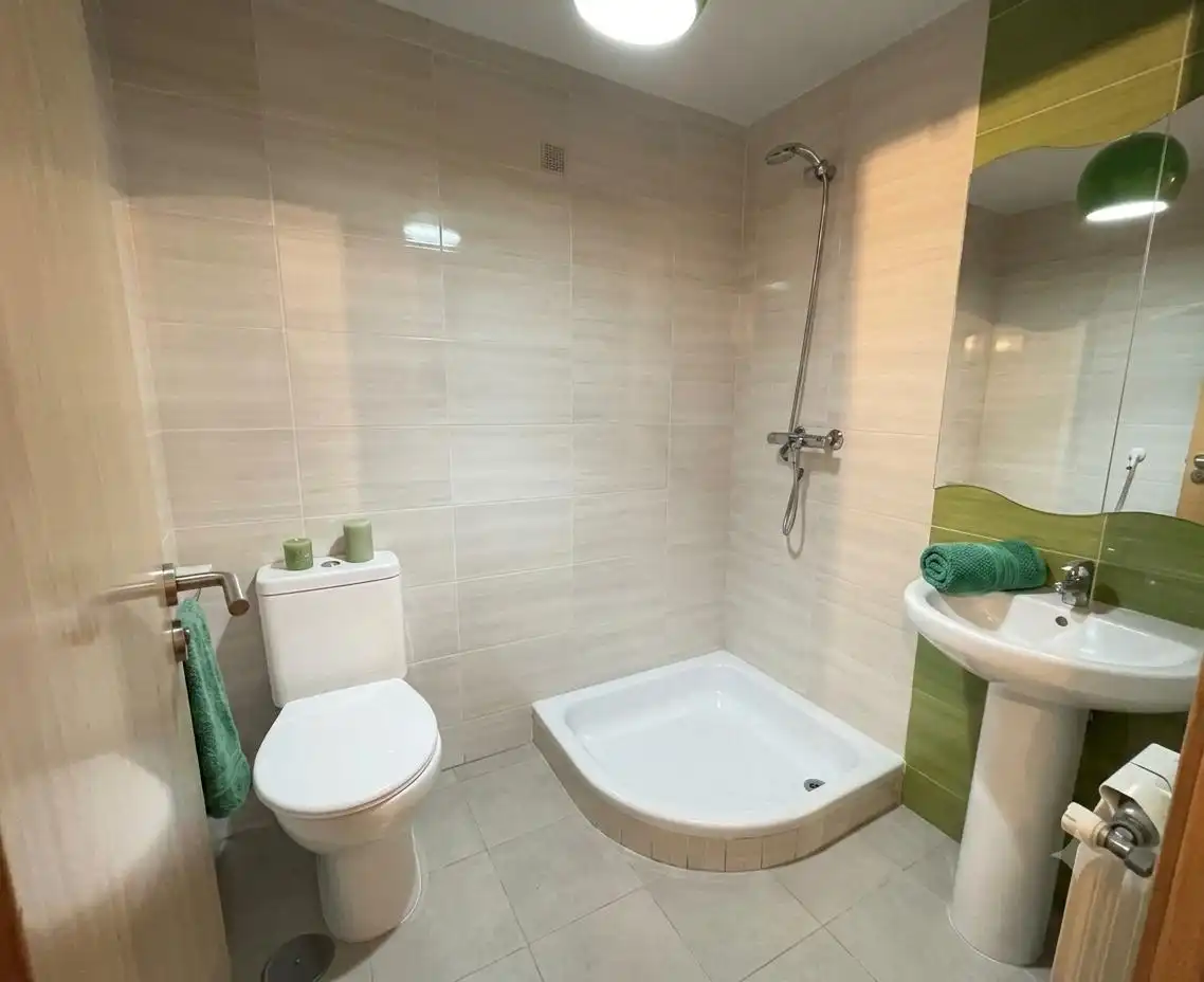 Bathroom of Flat for rent in Rivas-Vaciamadrid  with Heating, Private garden and Community pool