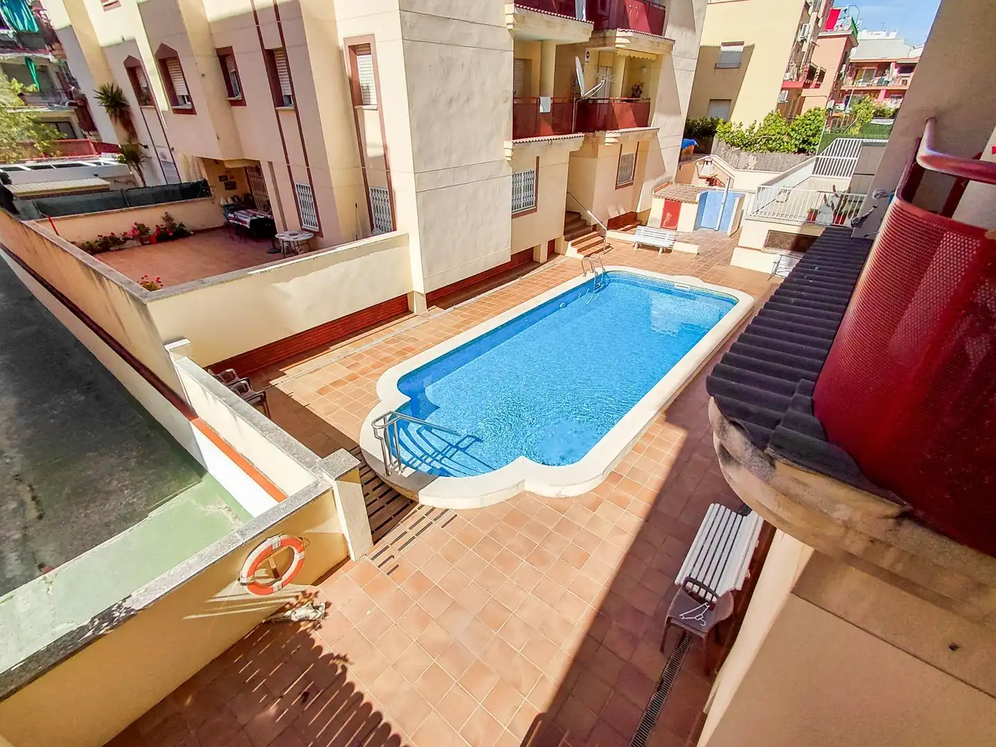 Swimming pool of Flat for sale in Calafell  with Heating, Private garden and Terrace