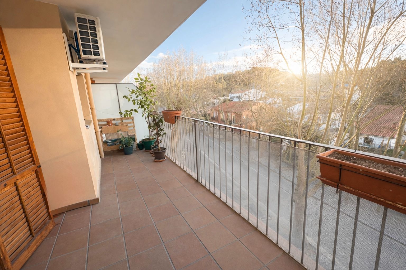 Balcony of Flat for sale in Vallgorguina  with Air Conditioner, Heating and Terrace
