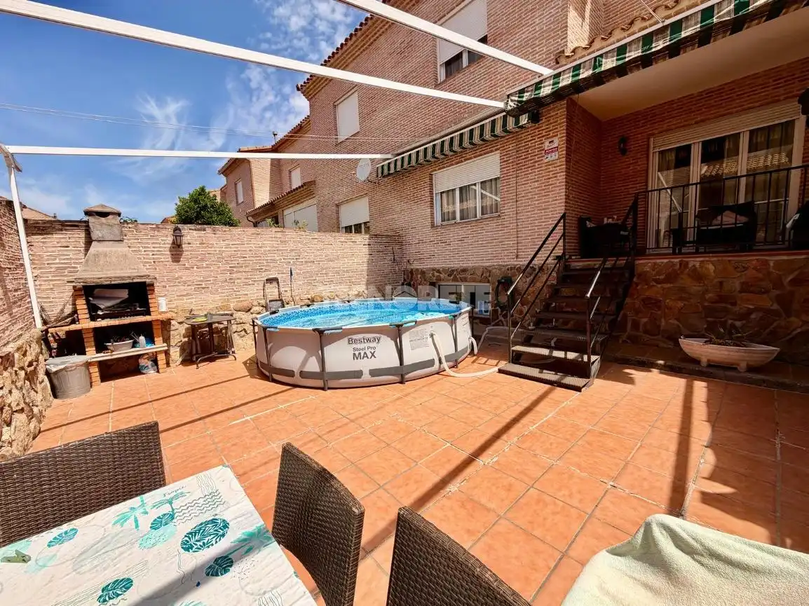 Terraza de Casa adosada en venta en Illescas con Aire acondicionado