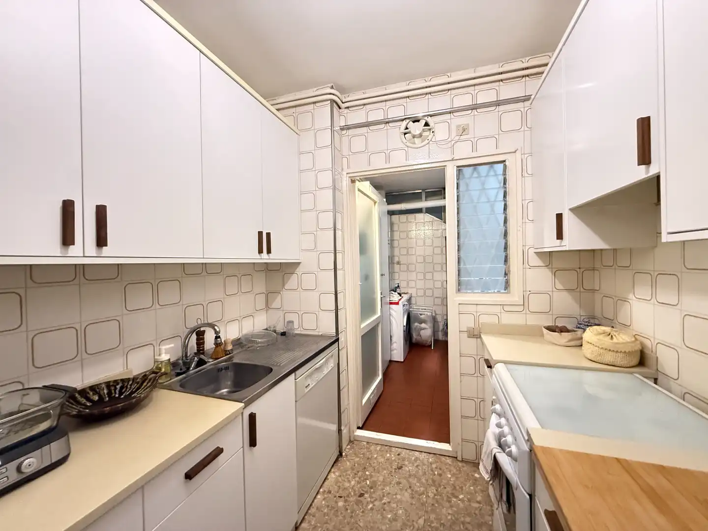 Cocina de Piso en venta en Barcelona con Aire acondicionado, Calefacción y Terraza