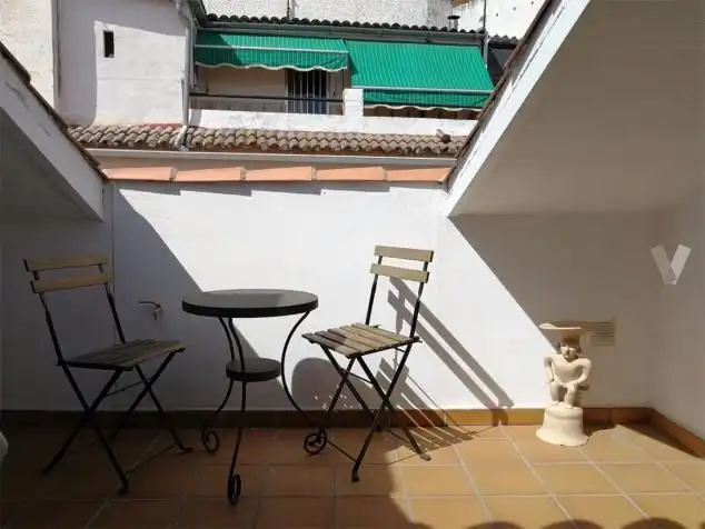 Balcony of Detached homes for sale in Cáceres  with Heating, Terrace and Furnished