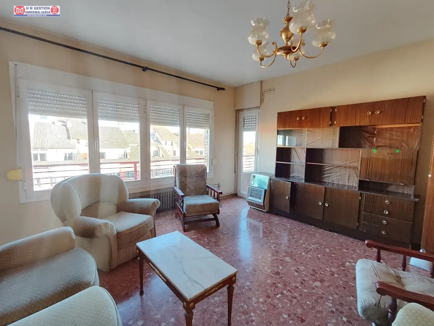 Wohnzimmer von Wohnung zum Verkauf in Alcázar de San Juan mit Heizung, Terrasse und Balkon