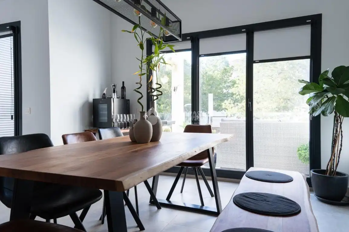 Dining room of Detached homes for sale in Huércal de Almería  with Air Conditioner, Heating and Terrace