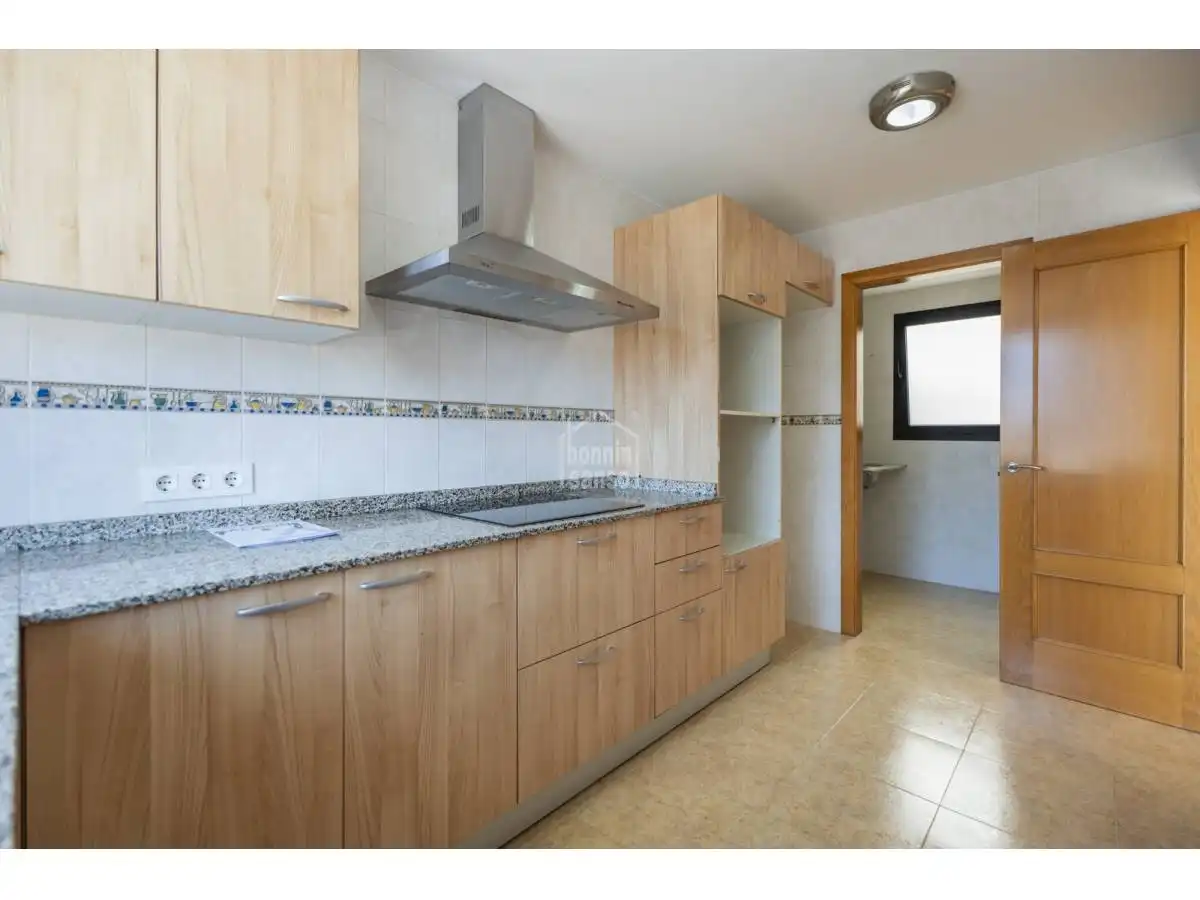 Cocina de Apartamento en venta en Es Castell con Terraza