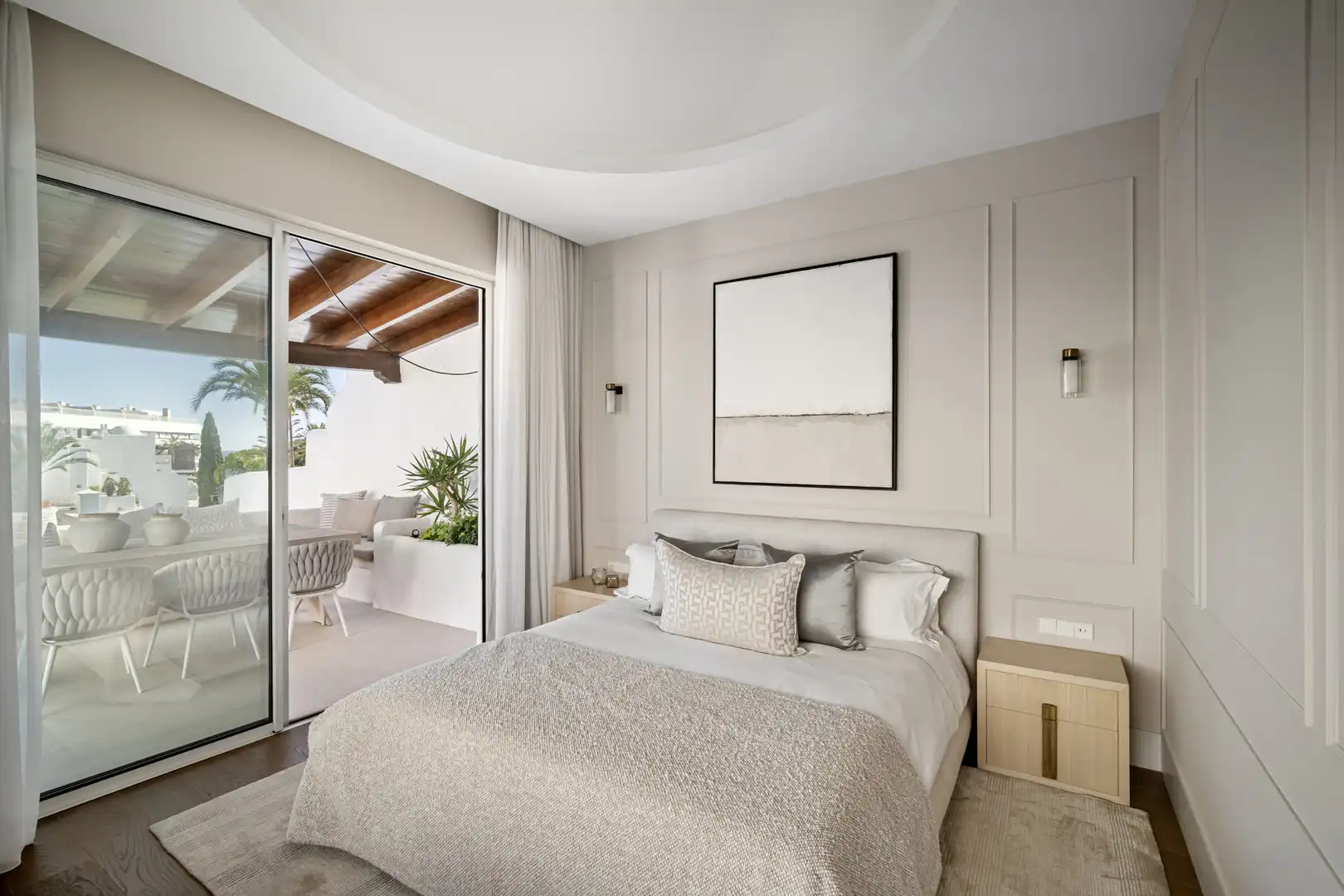 Bedroom of Attic for sale in Marbella  with Air Conditioner, Heating and Terrace