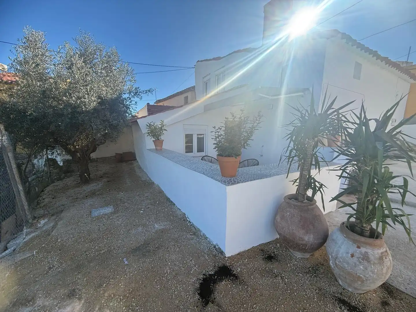 Vista exterior de Casa o xalet en venda en Cehegín amb Aire condicionat, Jardí privat i Terrassa