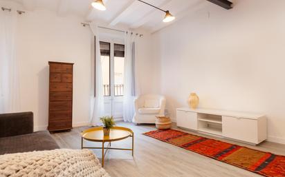 Sala d'estar de Pis en venda en  Barcelona Capital amb Aire condicionat, Calefacció i Balcó
