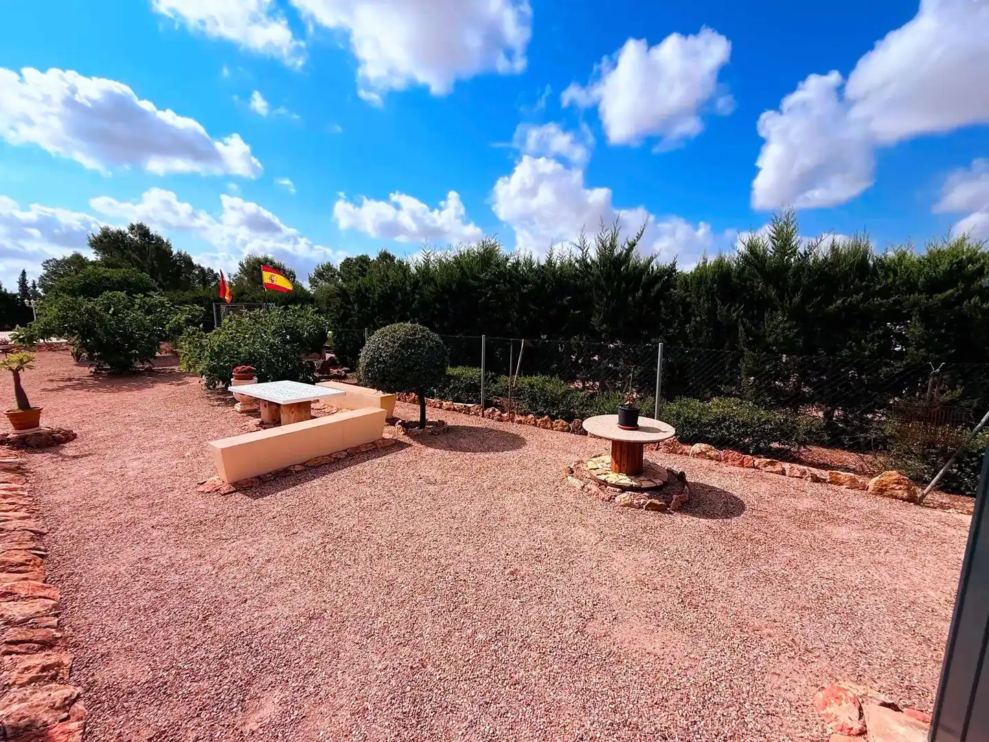 Jardí de Finca rústica en venda en Murcia amb Piscina