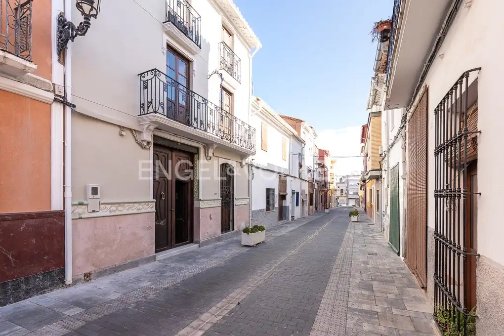 Vista exterior de Casa o chalet en venta en Piles con Calefacción, Terraza y Trastero