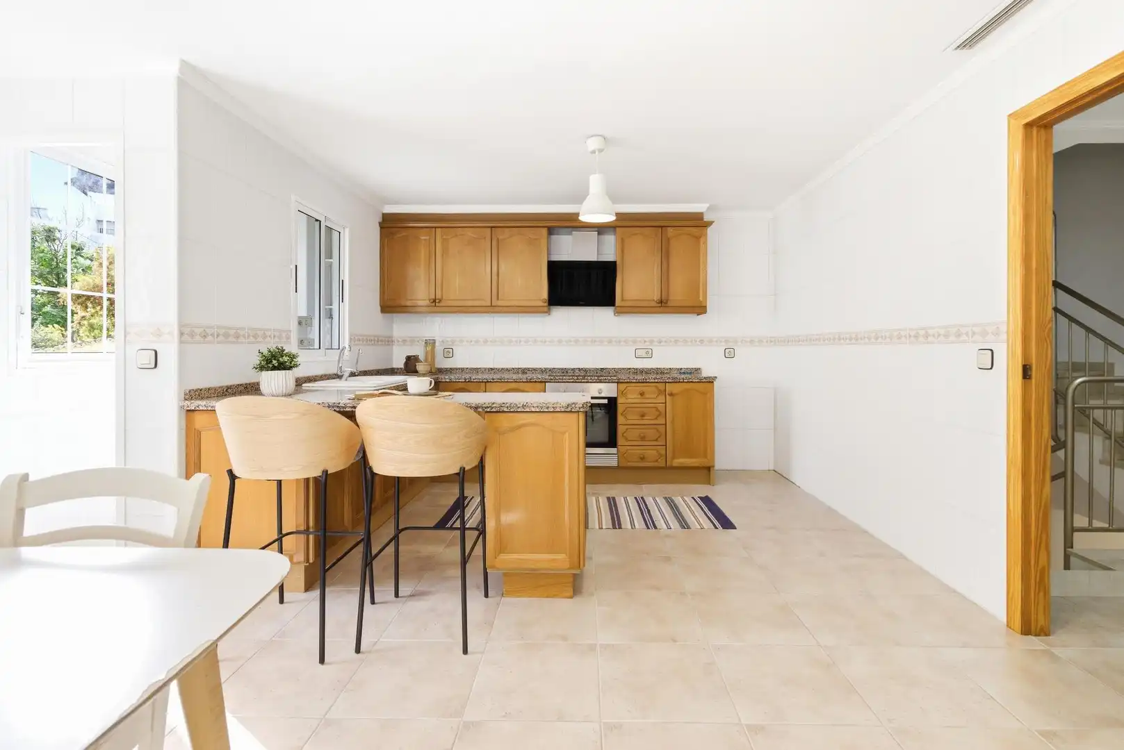 Cocina de Casa adosada en venta en Xàtiva con Aire acondicionado, Terraza y Trastero