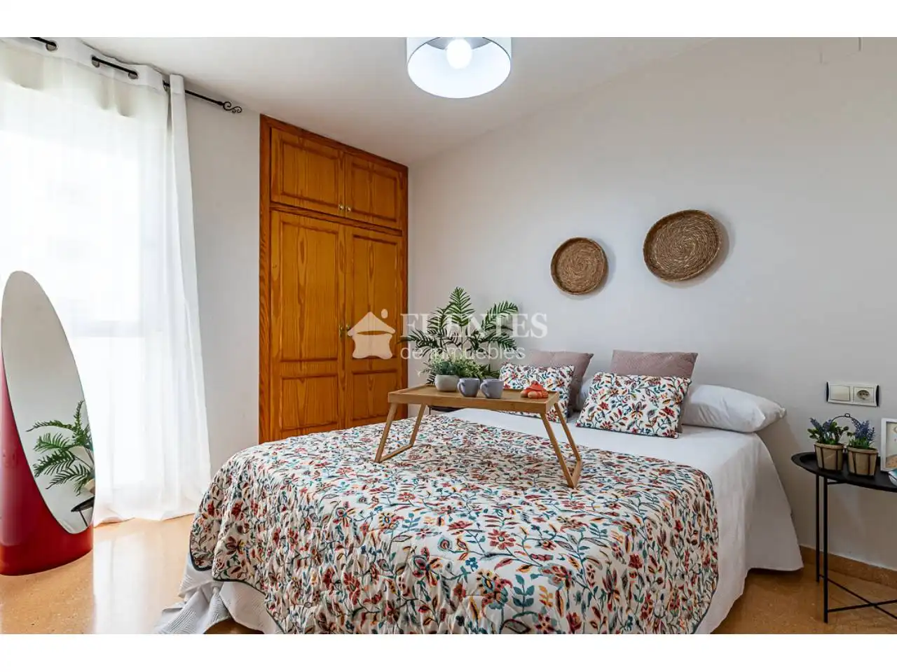 Bedroom of Flat for sale in Alicante / Alacant  with Air Conditioner
