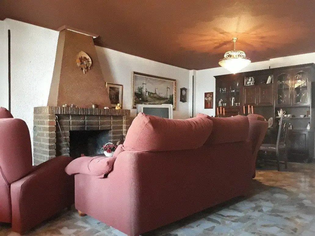 Sala de estar de Casa o chalet en venta en Muniesa con Terraza y Balcón