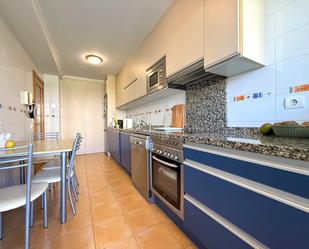 Kitchen of Flat for sale in Oviedo   with Heating, Private garden and Parquet flooring